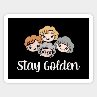 Stay Golden Sticker